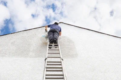 Peinture extérieure à Sarras — façades et ravalement
